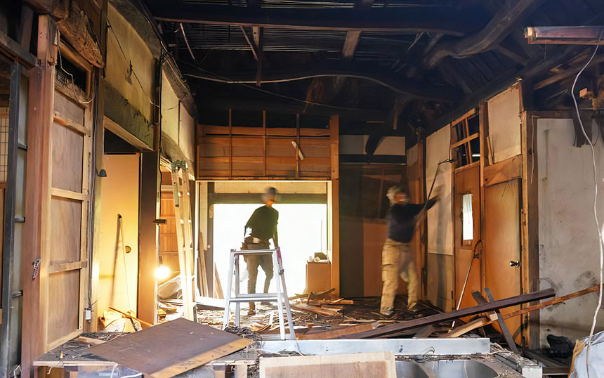 住居・倉庫・小屋等の解体