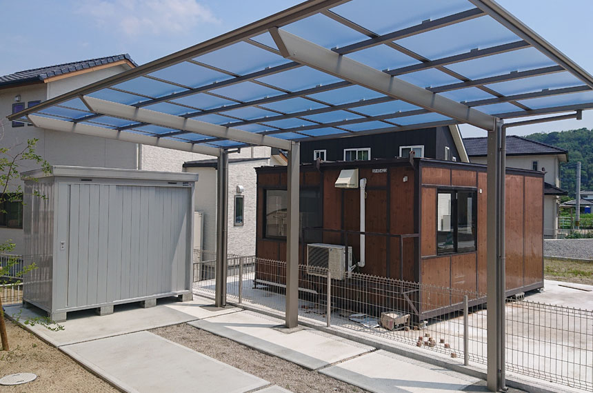 カーポート・サンルーム・ウッドデッキ
